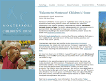 Tablet Screenshot of childrenshousepdx.org