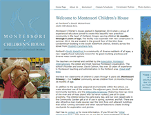 Tablet Screenshot of childrenshousepdx.com